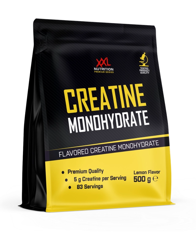 XXL Nutrition Creatine Monohydraat Lemon (500 gr)