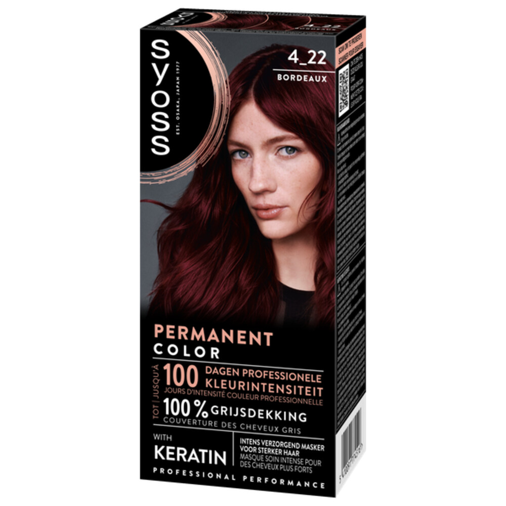 Syoss Color 4-22 Scarlet Red (1 stuk)