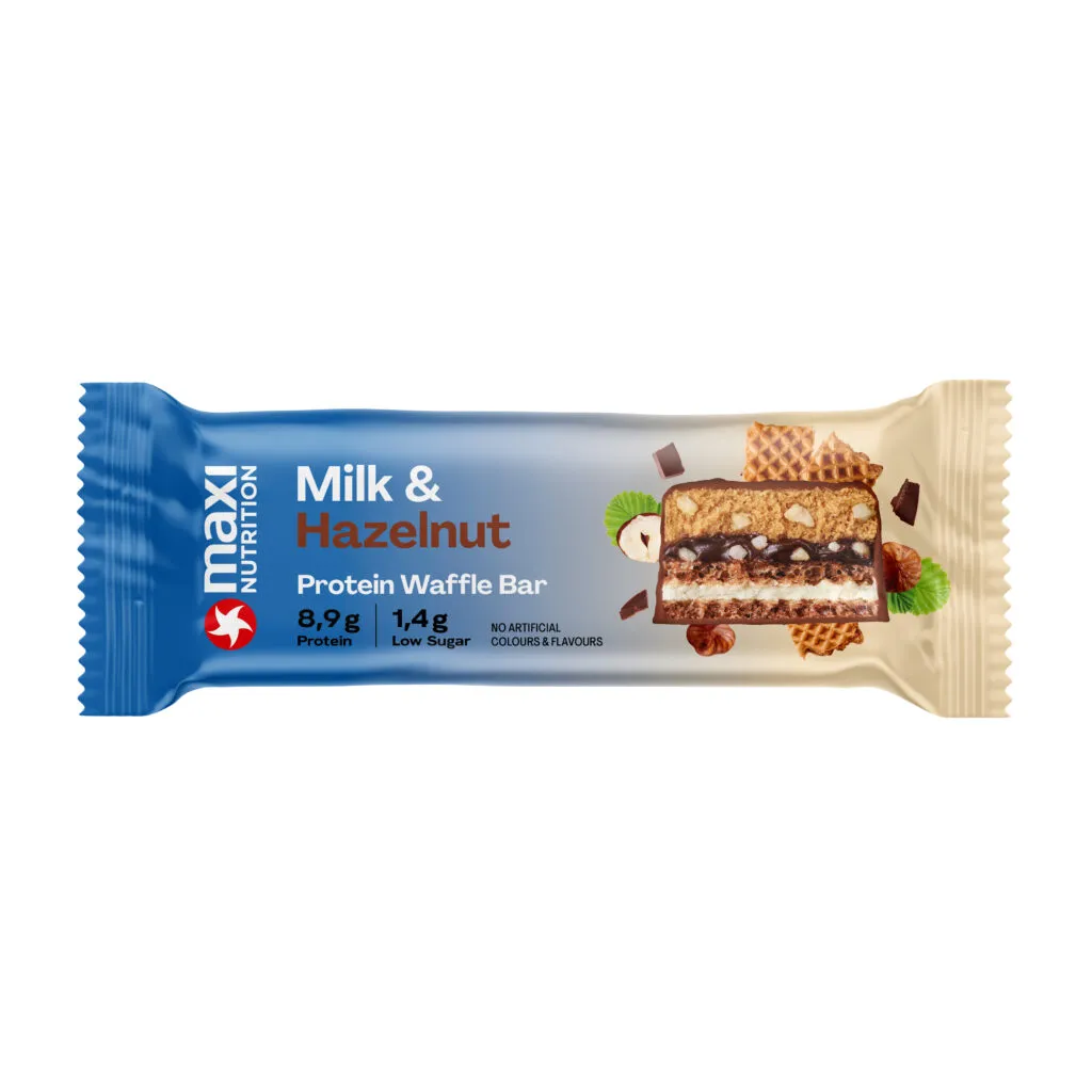 Maxi Nutrition Waffle Protein Bar Milk & Hazelnut (40 gr)