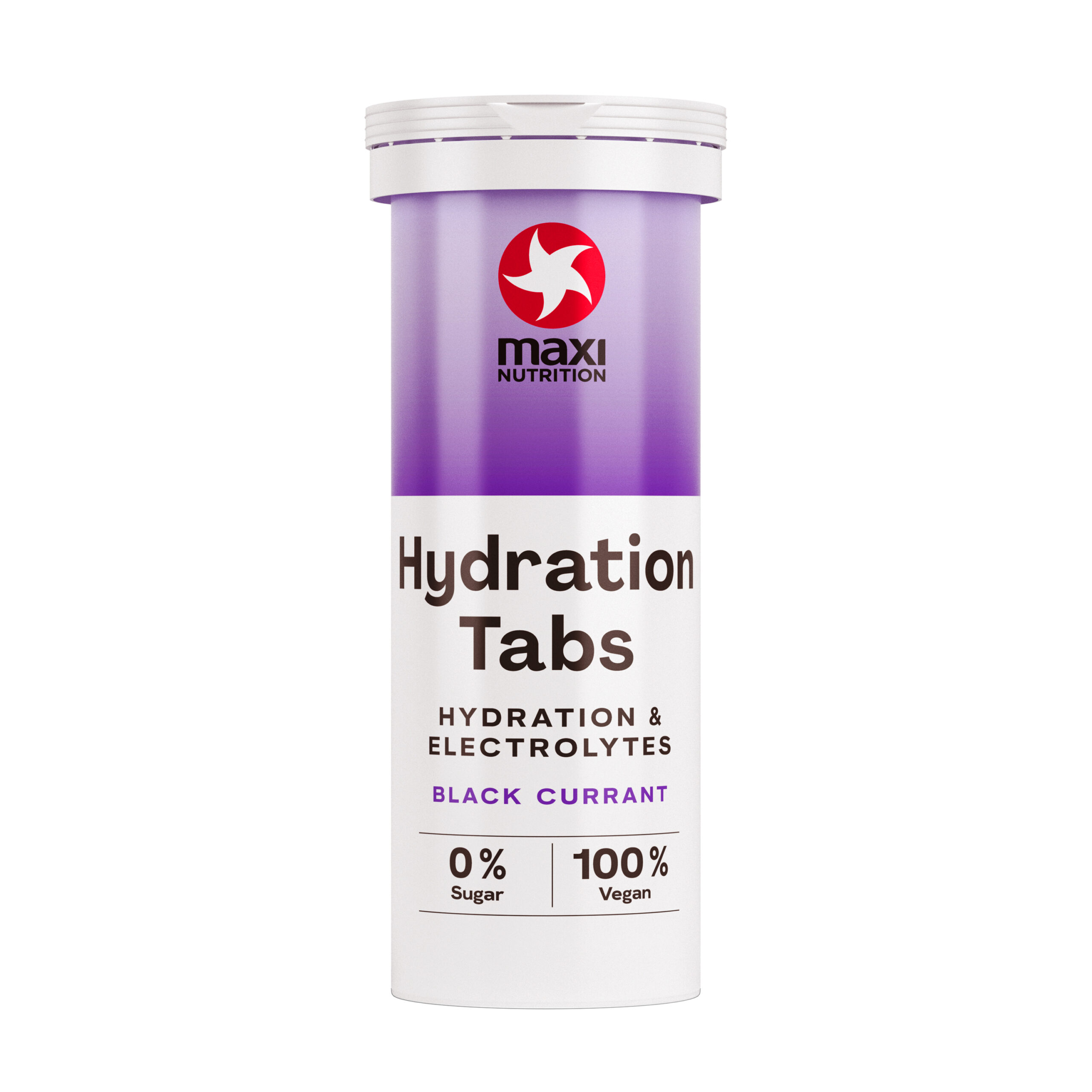 Maxi Nutrition Hydration Tabs Elektrolyten Zwarte Bes (40 gr)