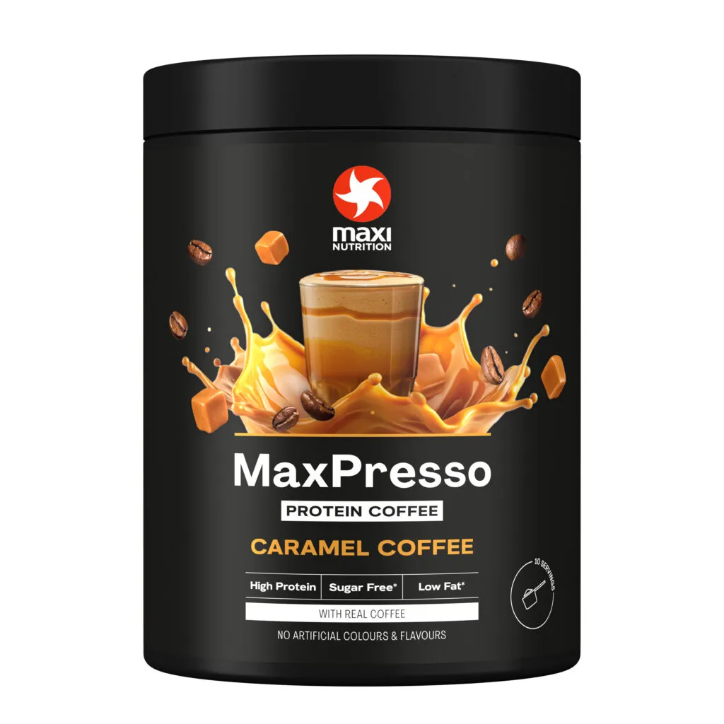 Maxi Nutrition Maxpresso Eiwit Koffie Karamel (300 gr)