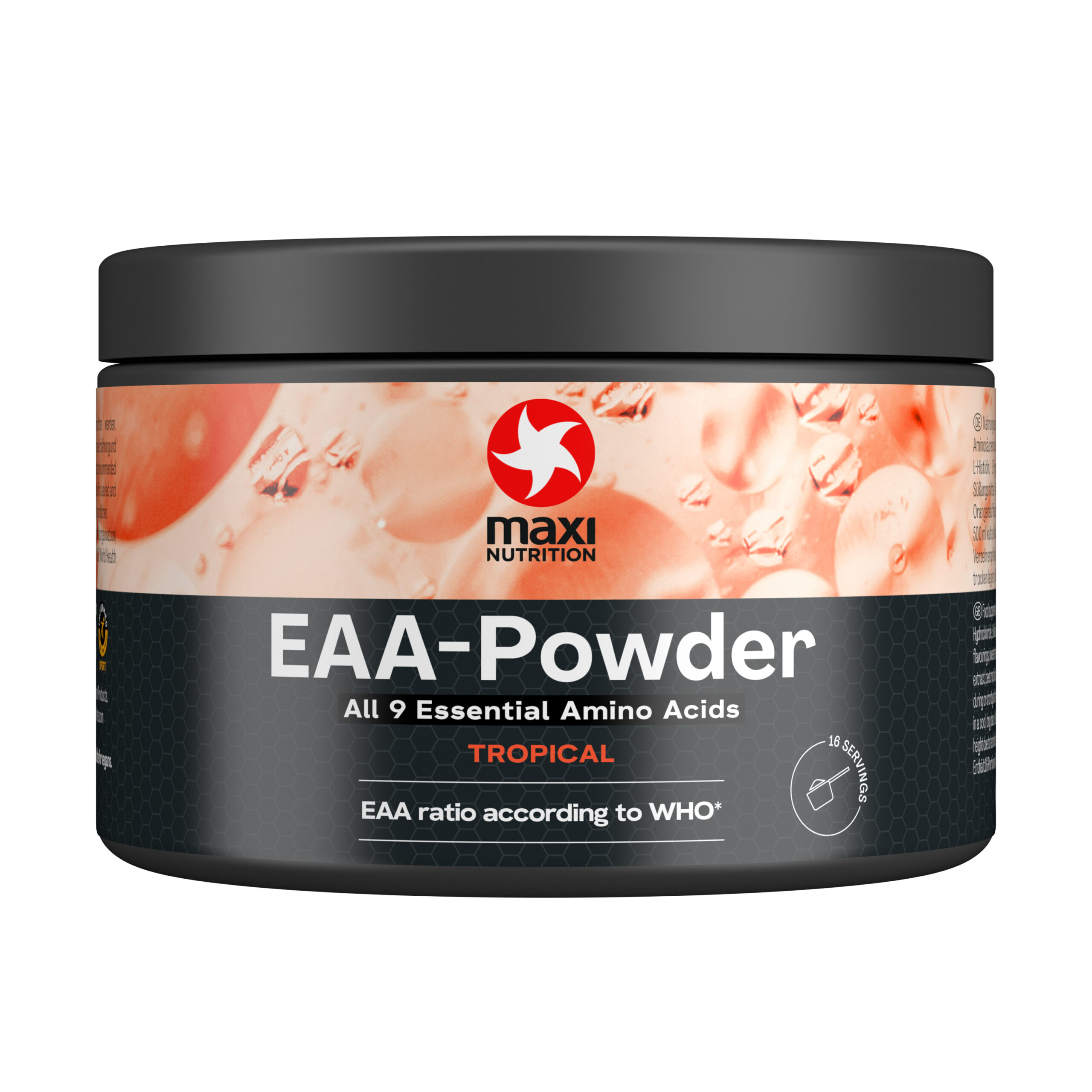 Maxi Nutrition EAA Essentiële Aminozuren 250G Tropisch (250 gr)