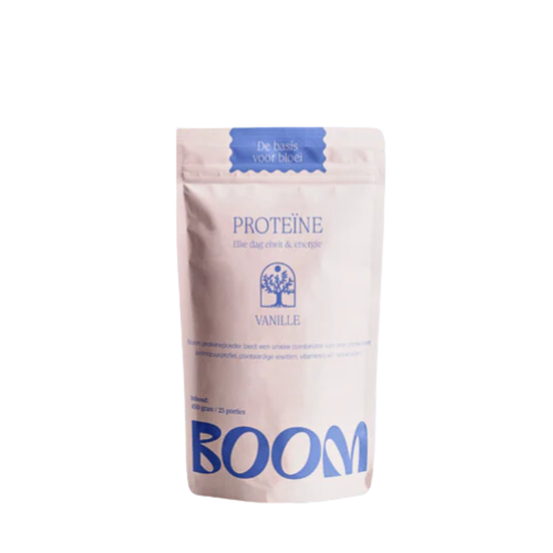 Boom Nutritions Protein Powder Vanille Vegan (450 gr)