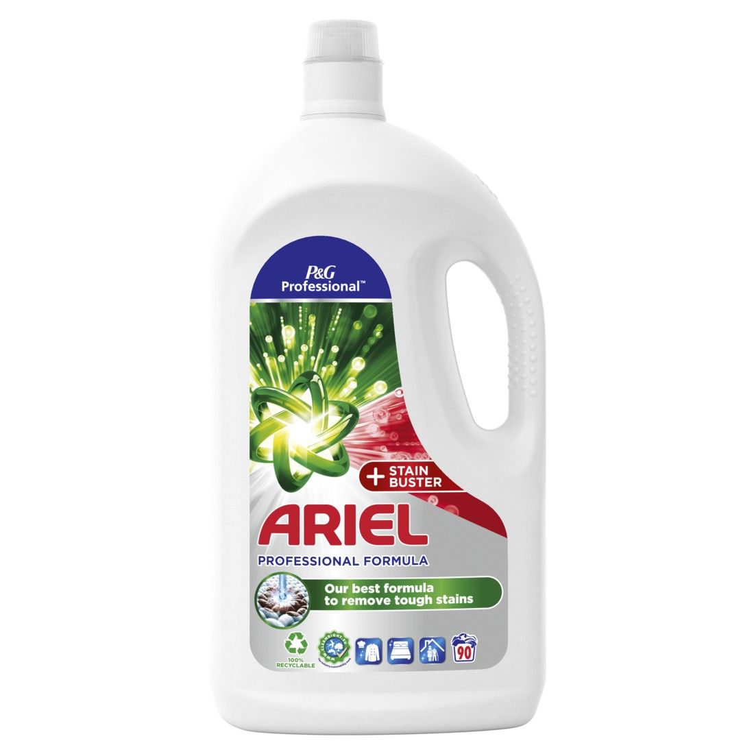 Ariel Professional Vloeibaar Wasmiddel Stain Buster  (4050 ml)