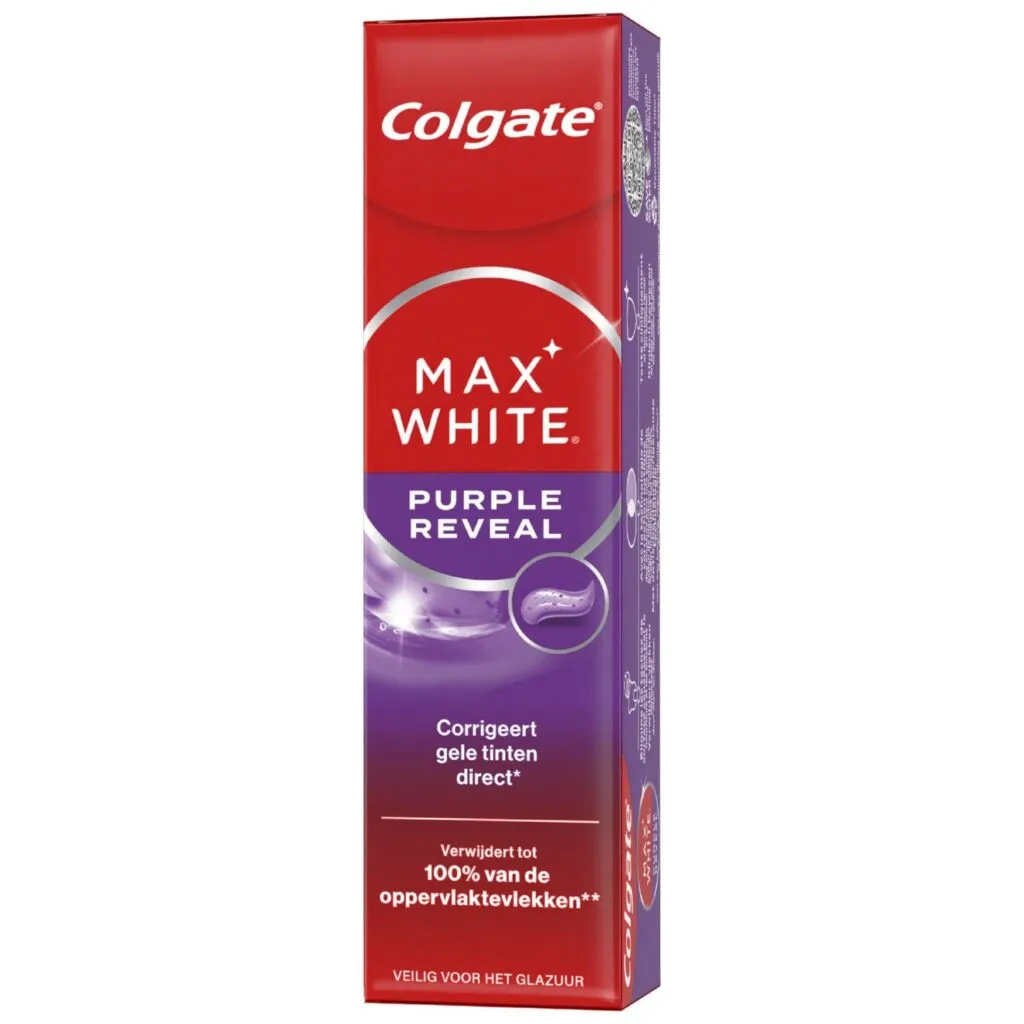 Colgate Tandpasta Max White Purple Reveal (75 ml)