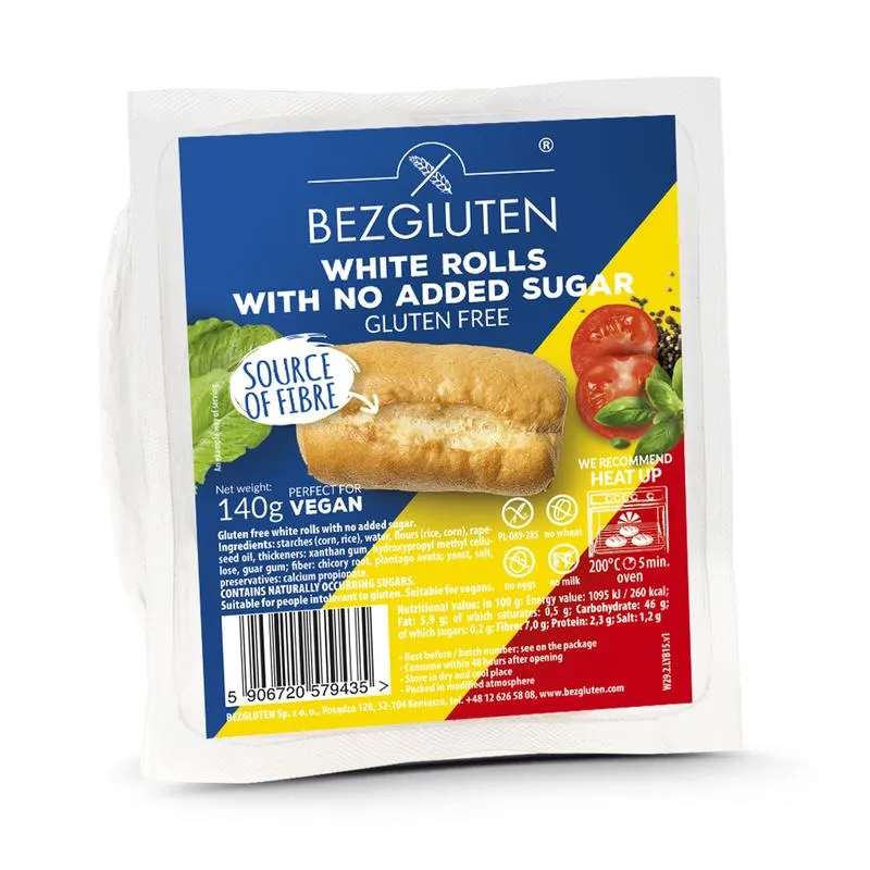 Bezgluten Mini Baquettes Glutenvrij Vegan (140 gr)