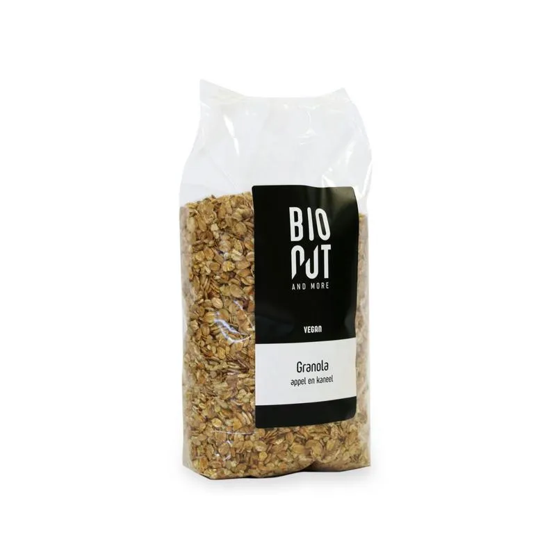 Bionut Granola Appel & Kaneel Bio (750 gr)