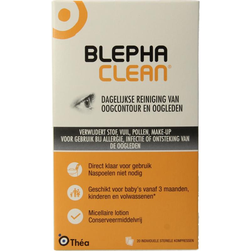 Blephaclean Kompressen (20 stuks)