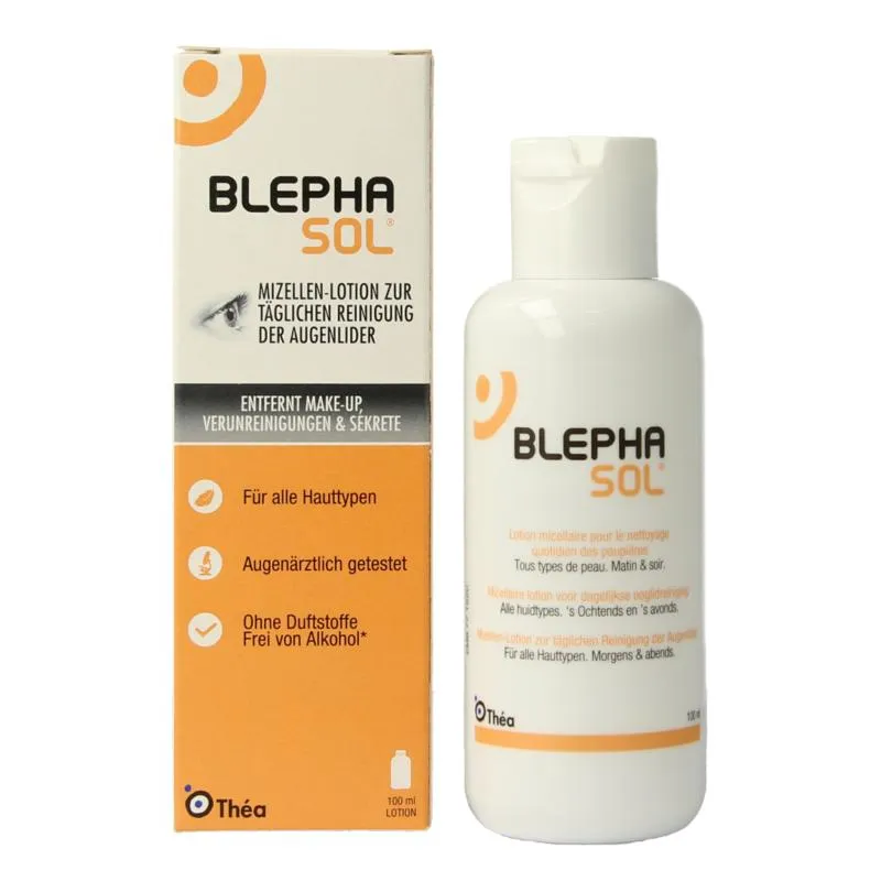 Blephasol Reinigingslotion Ooglid (100 milligr)