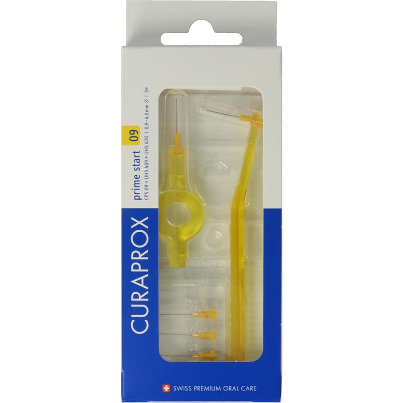 Curaprox Prime Start Rager 09 Geel 4 mm (5 stuks)