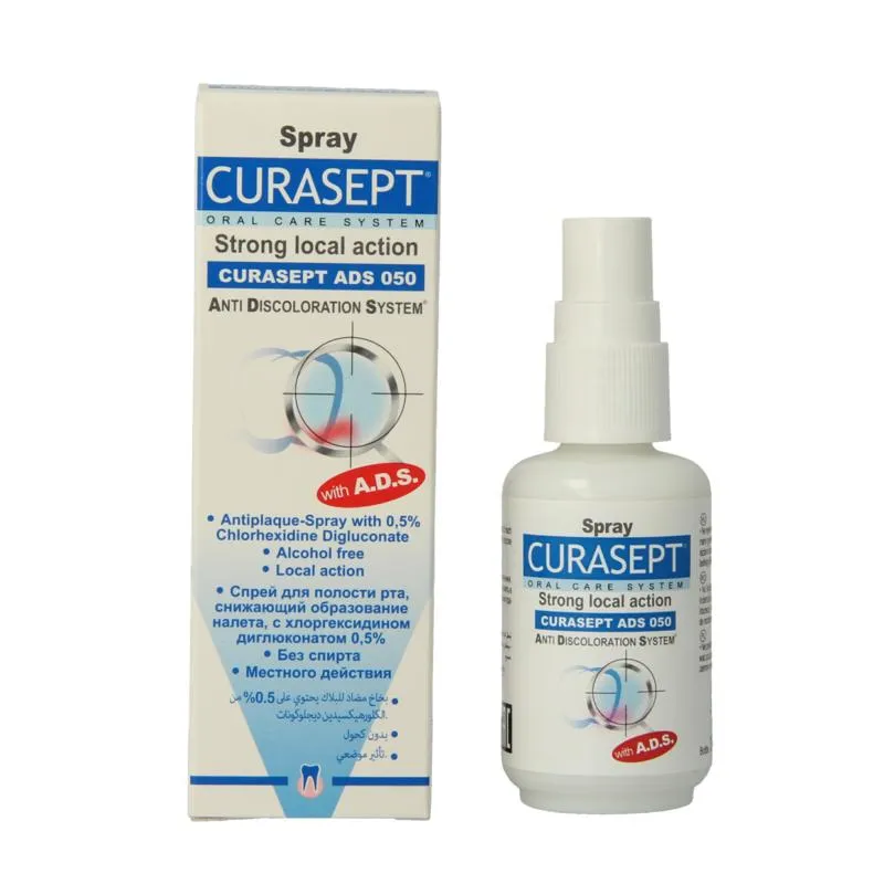 Curasept ADS Mondspray Chloorhexidine 0.5% (30 ml)