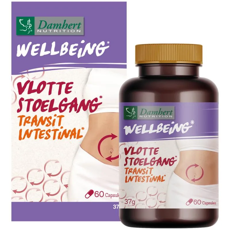 Damhert Wellbeing Vlotte Stoelgang (60 capsules)