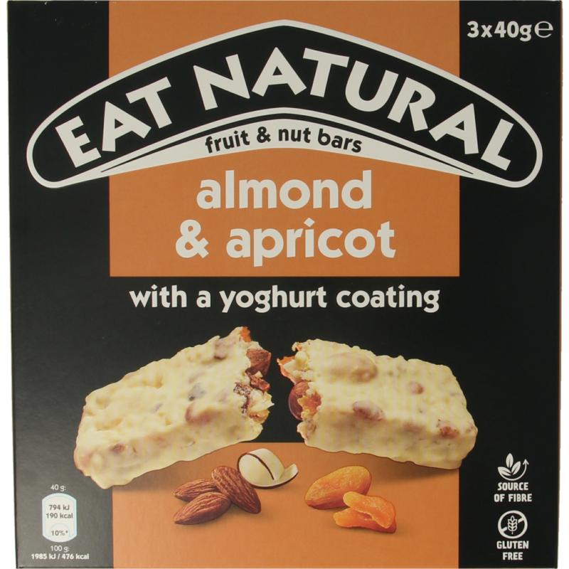 Eat Natural Almond / Apricot / Yoghurt 3 x 40 gr (120 gr)