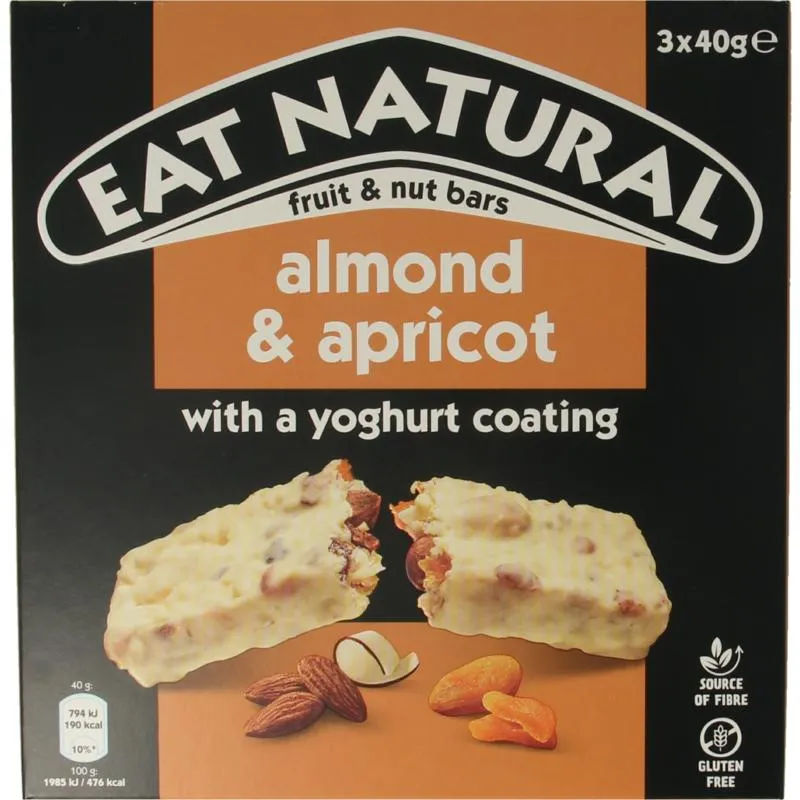 Eat Natural Almond / Apricot / Yoghurt 3 x 40 gr (120 gr)