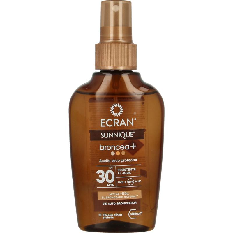 Ecran Sunnique Aceite Broncea+ SPF30 (100 ml)