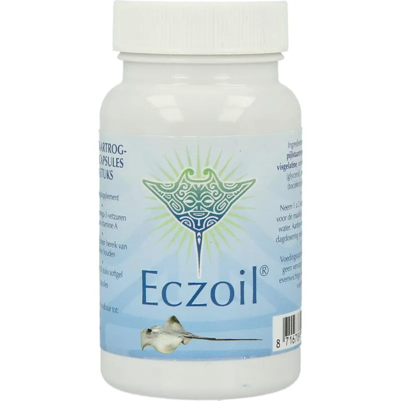 Eczoil Pijlstaartrog Olie (30 softgels)