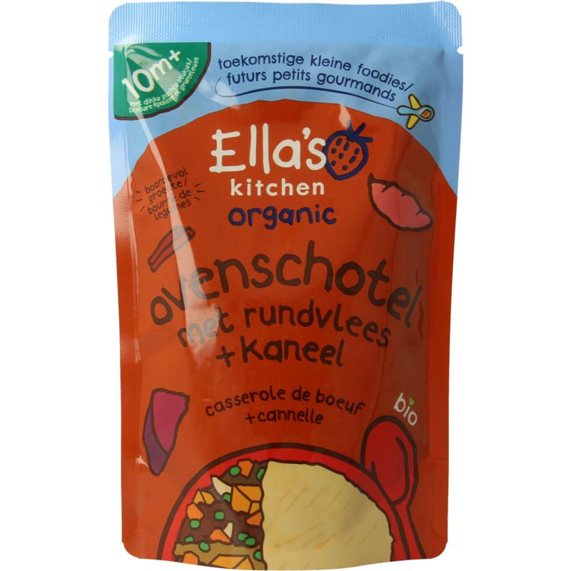 Ella's Kitchen Ovenschotel Met Rundvlees En Kaneel 10+ Maanden Bio (190 gr)
