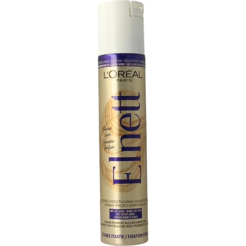 Elnett Purple Hairspray Sterke Fixatie (200 ml)