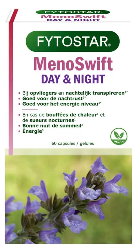 Fytostar Meno Swift Dag & Nacht (60 capsules)