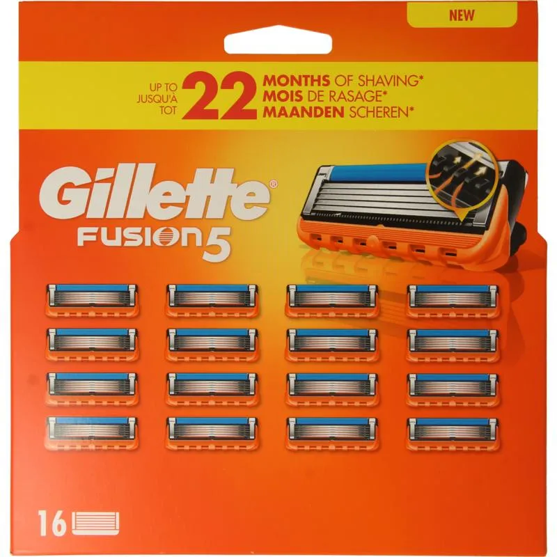 Gillette Fusion Manual Blades (14 stuks)