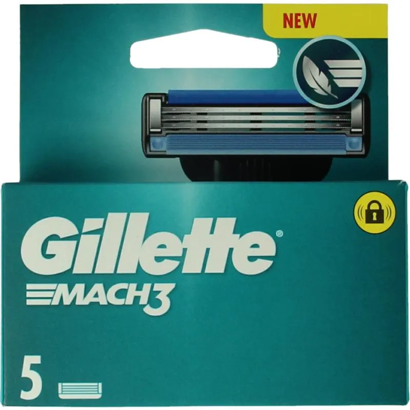 Gillette Mach3 Blades (5 stuks)
