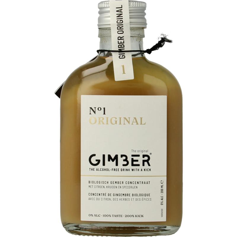Gimber No. 1 Original Gember Concentraat Bio (200 ml)