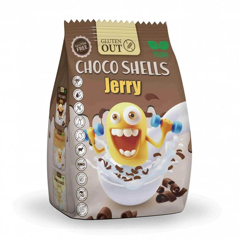 Gluten Out Jerry Choco Shells Glutenvrij (375 gr)