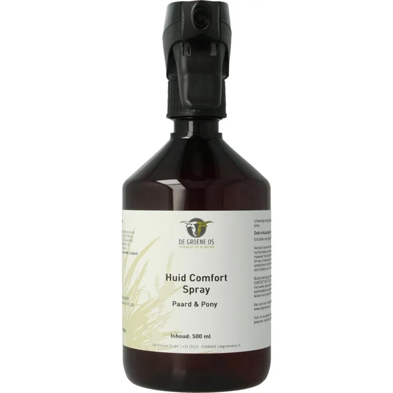 De Groene Os Huid Comfort Spray Paard/Pony (500 ml)