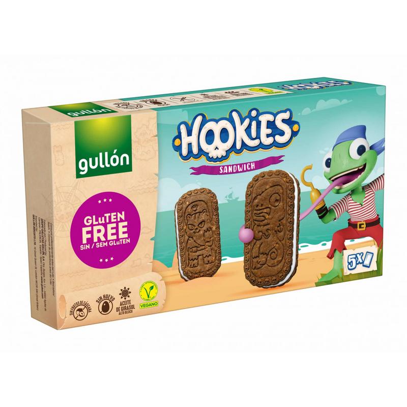Gullon Hookies Sandwich Cookies Glutenvrij (230 gr)