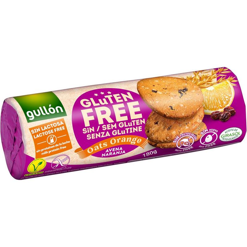 Gullon Oats & Orange Glutenvrij (180 gr)
