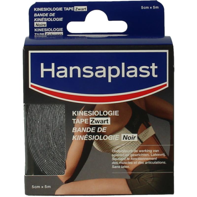 Hansaplast Kinesio Tape Zwart (1 stuk)
