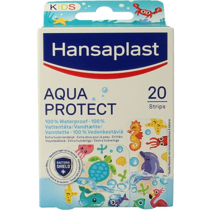 Hansaplast Aqua Protect Kids Pleisters (20 stuks)