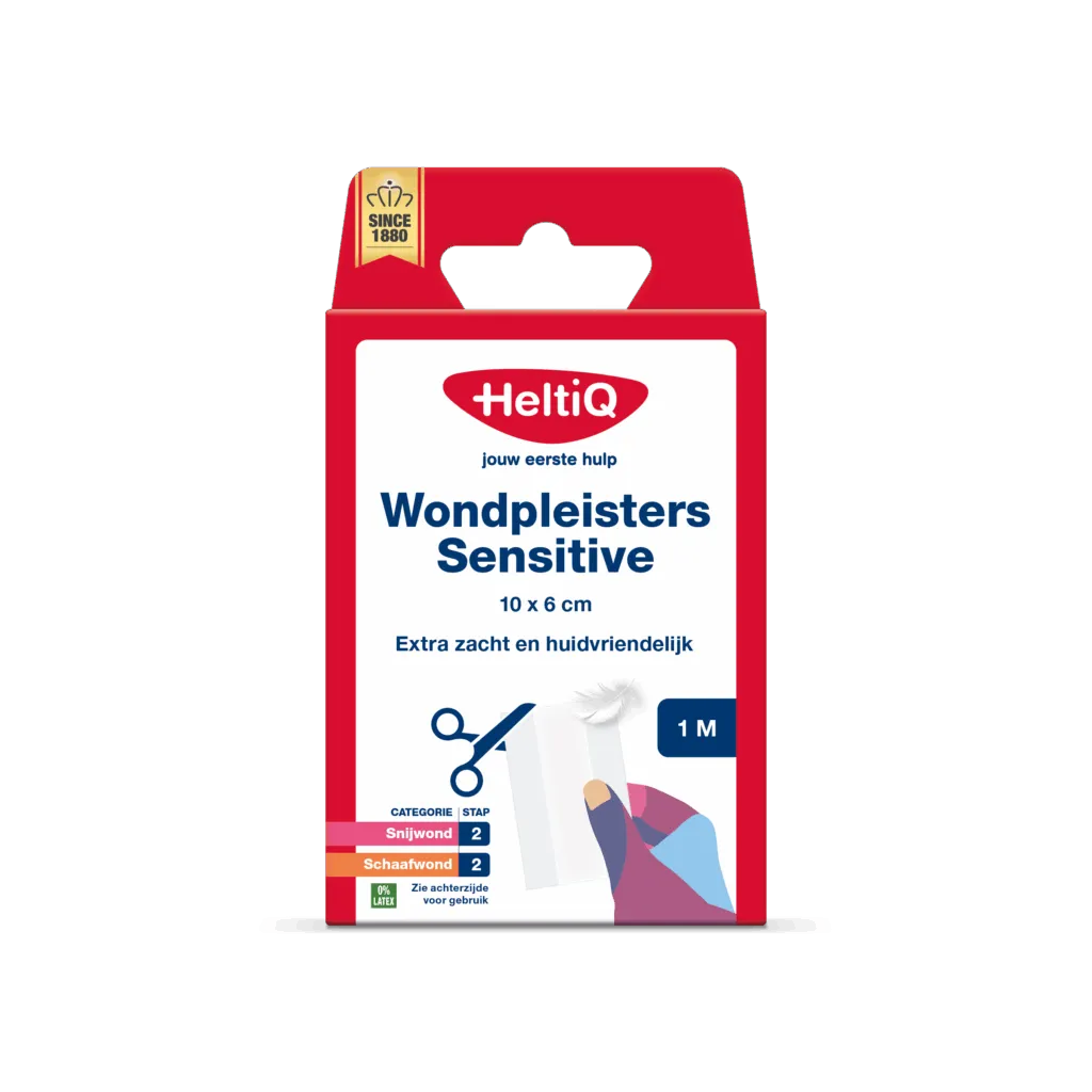 Heltiq Wondpleister Sensitive 1m x 6cm (1 stuk)