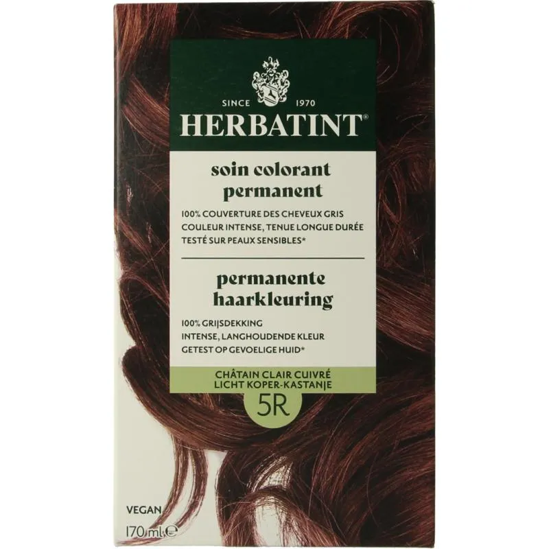 Herbatint 5R Licht Koperkastanje (170 ml)