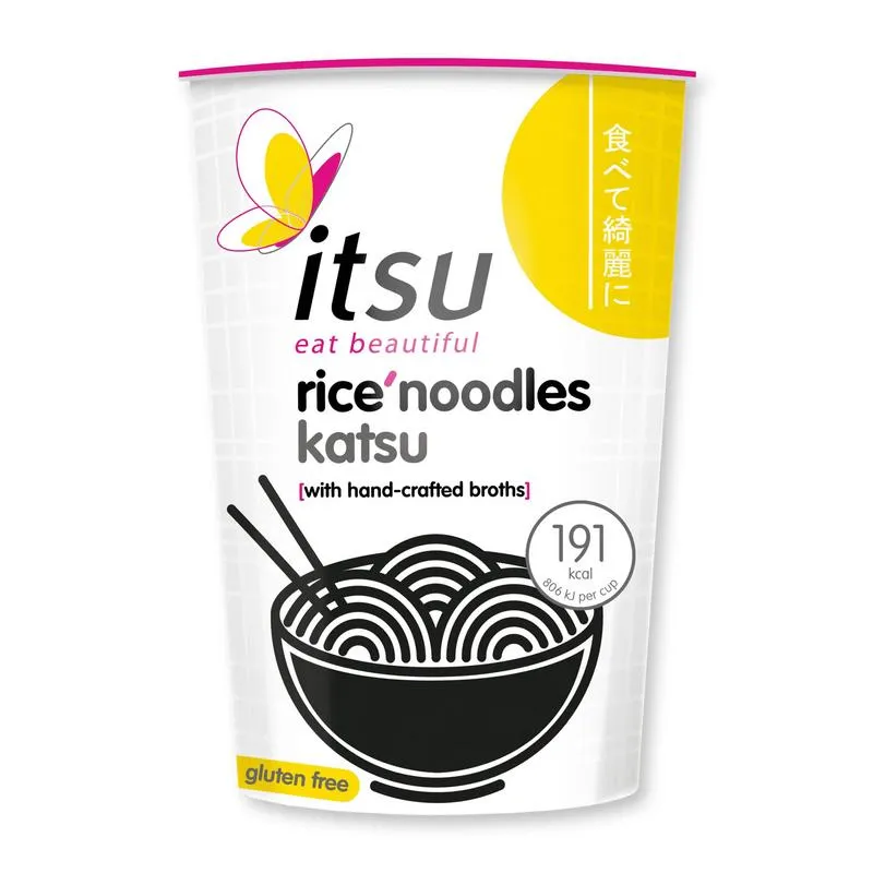 Itsu Katsu Rice Noodles Cup Glutenvrij (63 gr)
