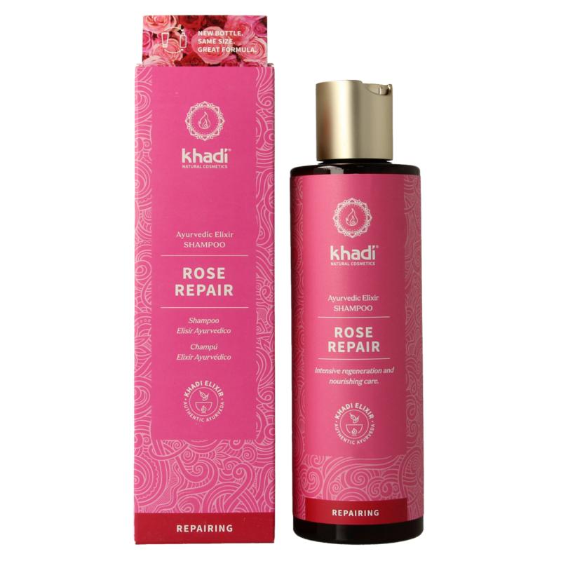 Khadi Ayurvedisch Elixer Shampoo Rose Repair (200 ml)