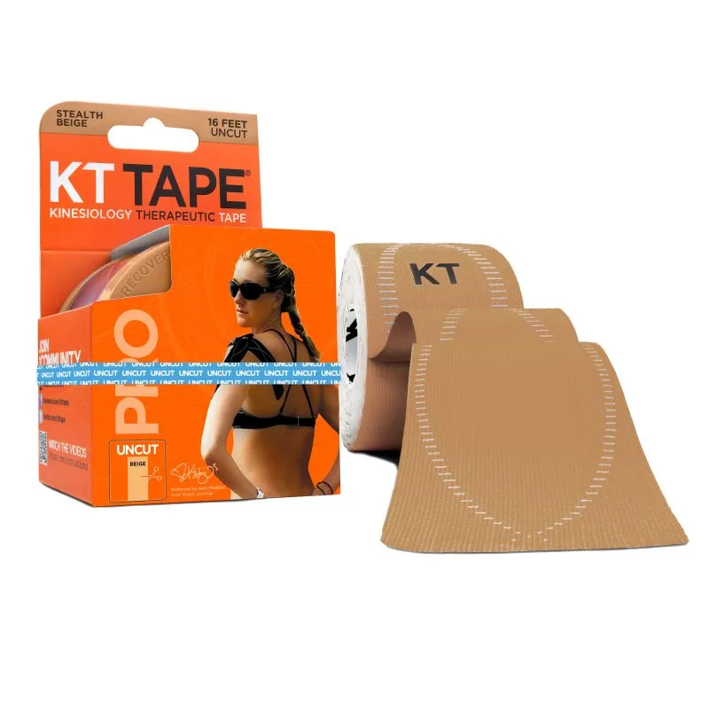 Kt Tape Pro Uncut Tape Roll 5 Meter Beige (1 stuk)