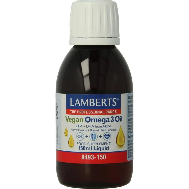 Lamberts Vegan Omega 3 Olie (150 ml)