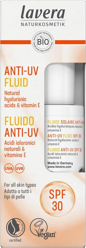 Lavera Anti UV Fluid Bio SPF30 (30 ml)