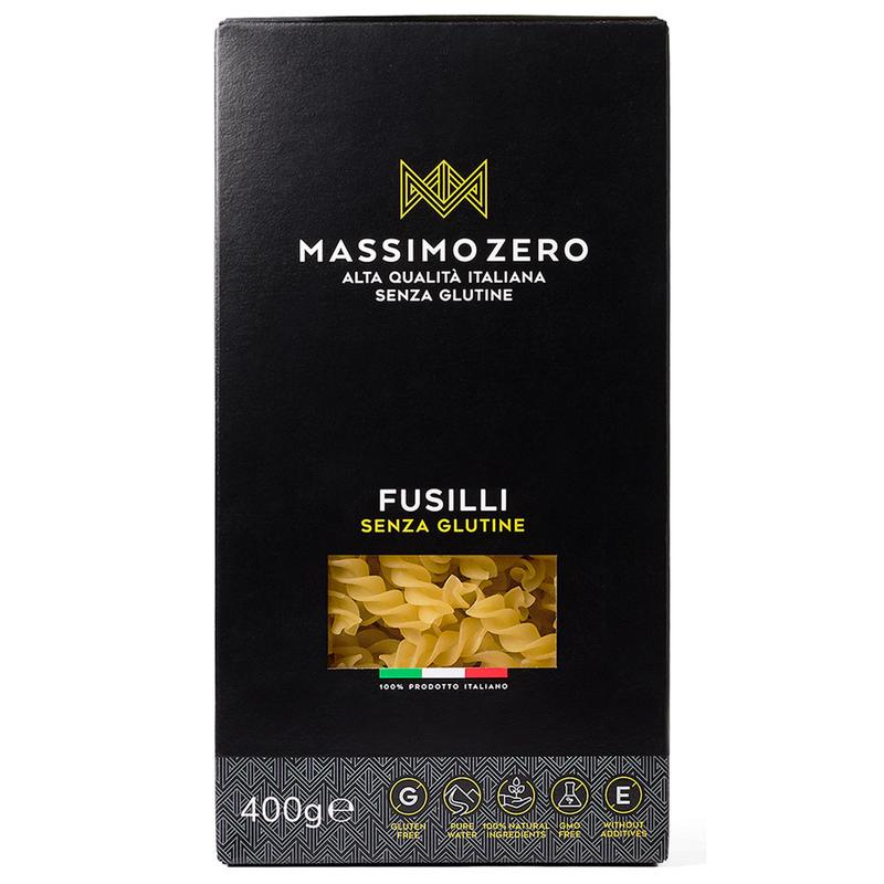 Massimo Zero Fusilli Glutenvrij (400 gr)
