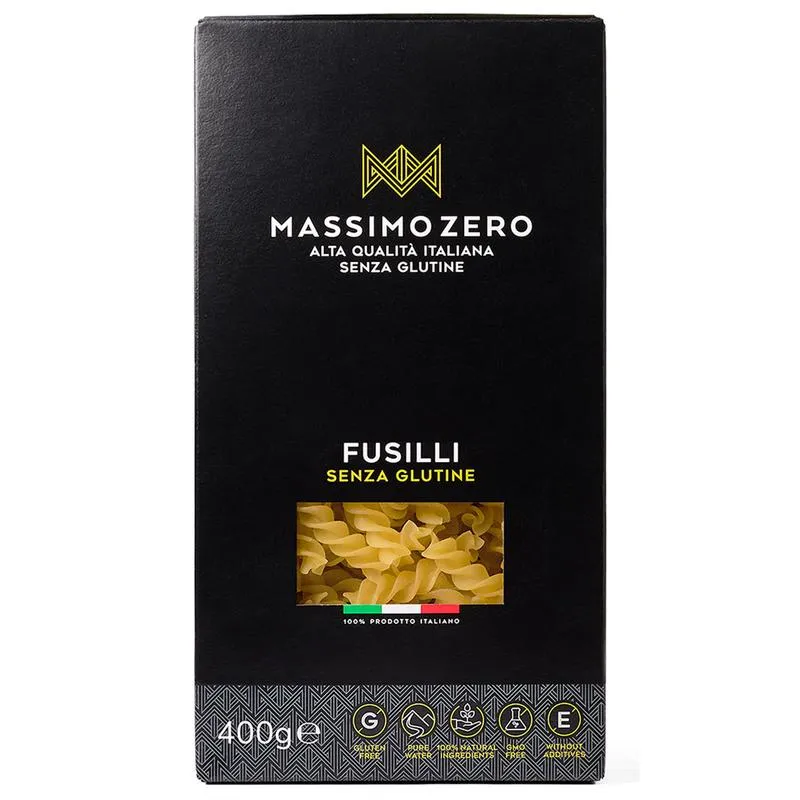 Massimo Zero Fusilli Glutenvrij (400 gr)