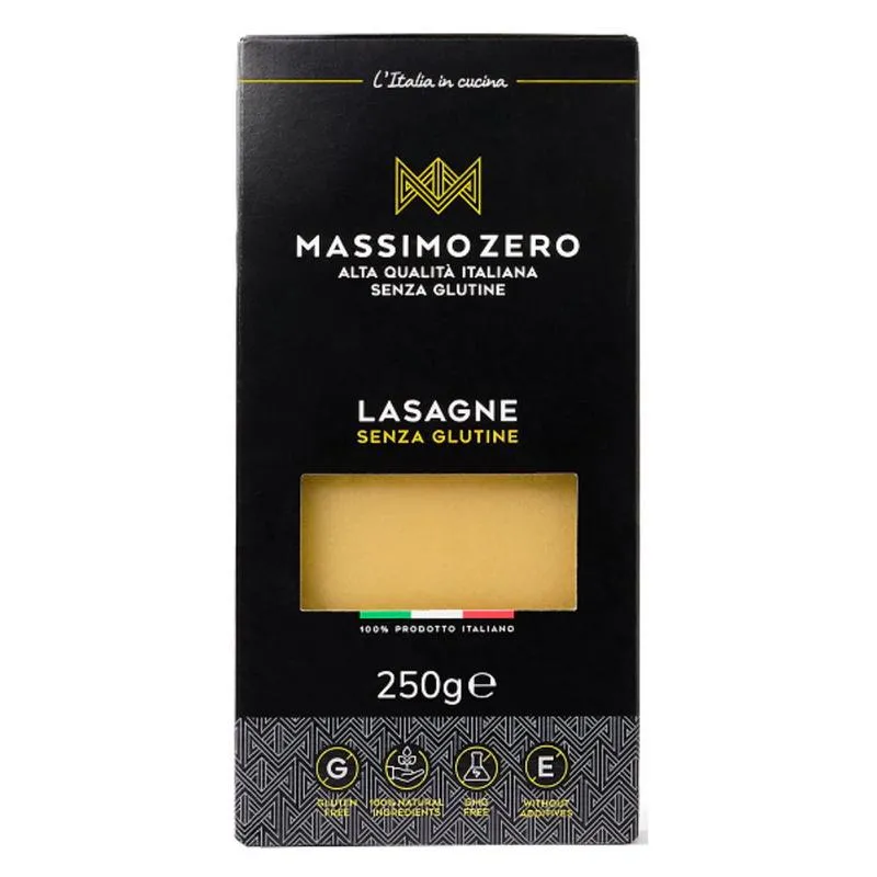Massimo Zero Lasagne Glutenvrij (250 gr)