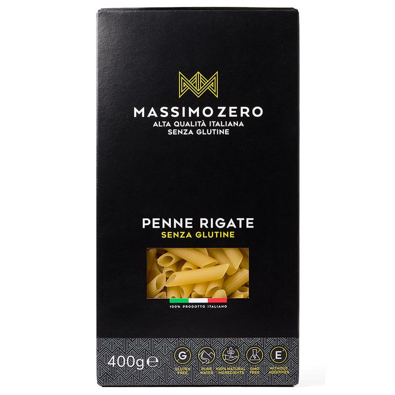 Massimo Zero Penne Rigate Glutenvrij (400 gr)