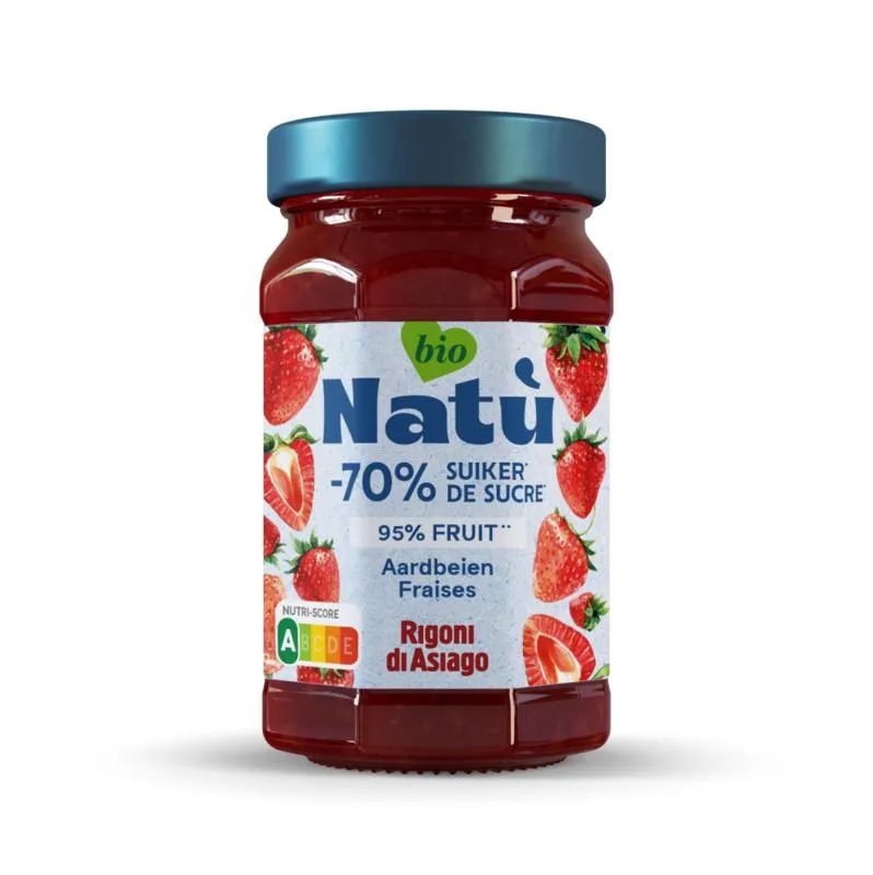 Natu Aardbeienjam Bio (240 gr)