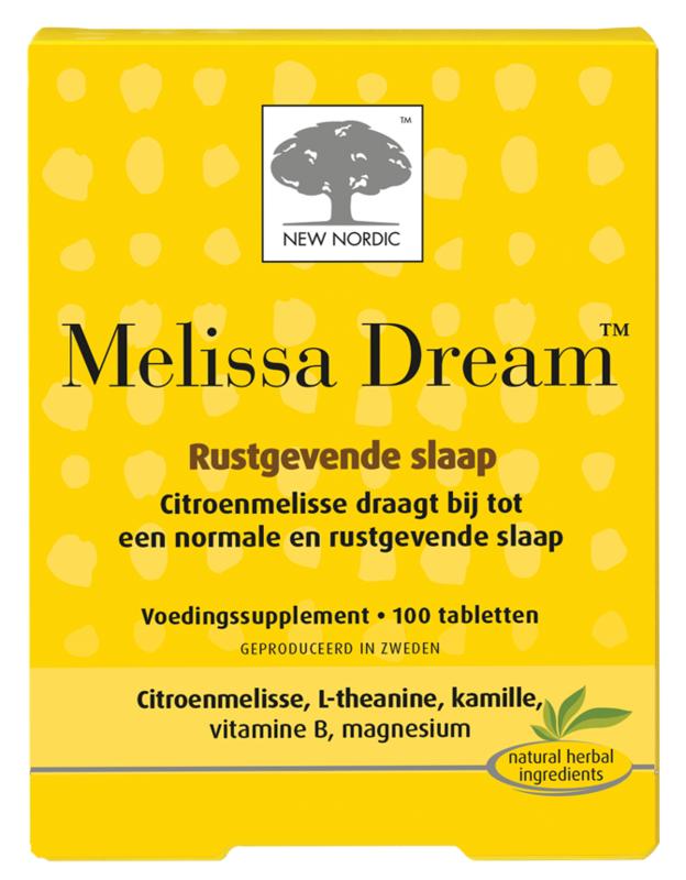 New Nordic Melissa Dream (100 tabletten)