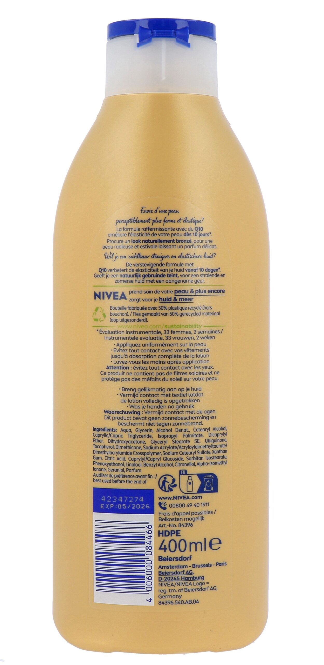 Nivea Bodylotion Q10 Firming & Bronze (400 ml)