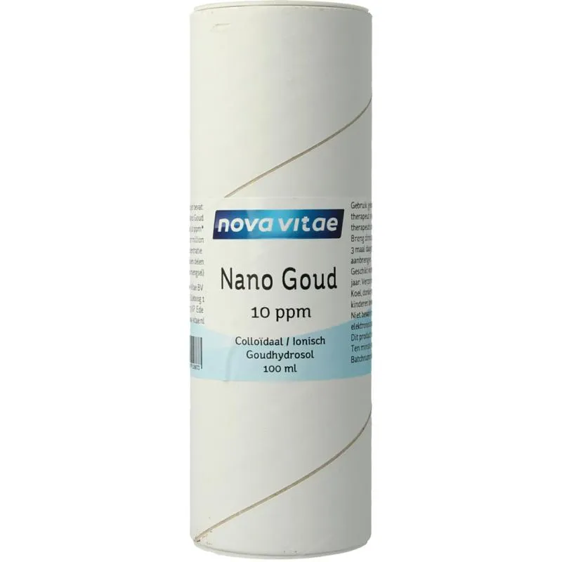 Nova Vitae Nano / Colloidaal Goud 10PPM (100 ml)