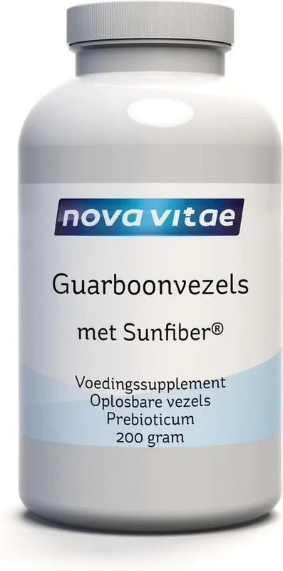 Nova Vitae Guarboonvezels Sunfiber (200 gr)