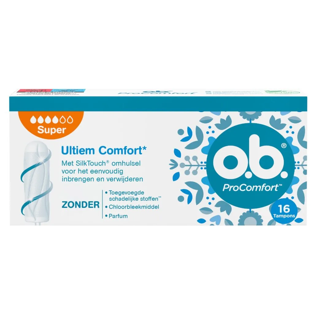 OB Tampons Procomfort Super (16 stuks)