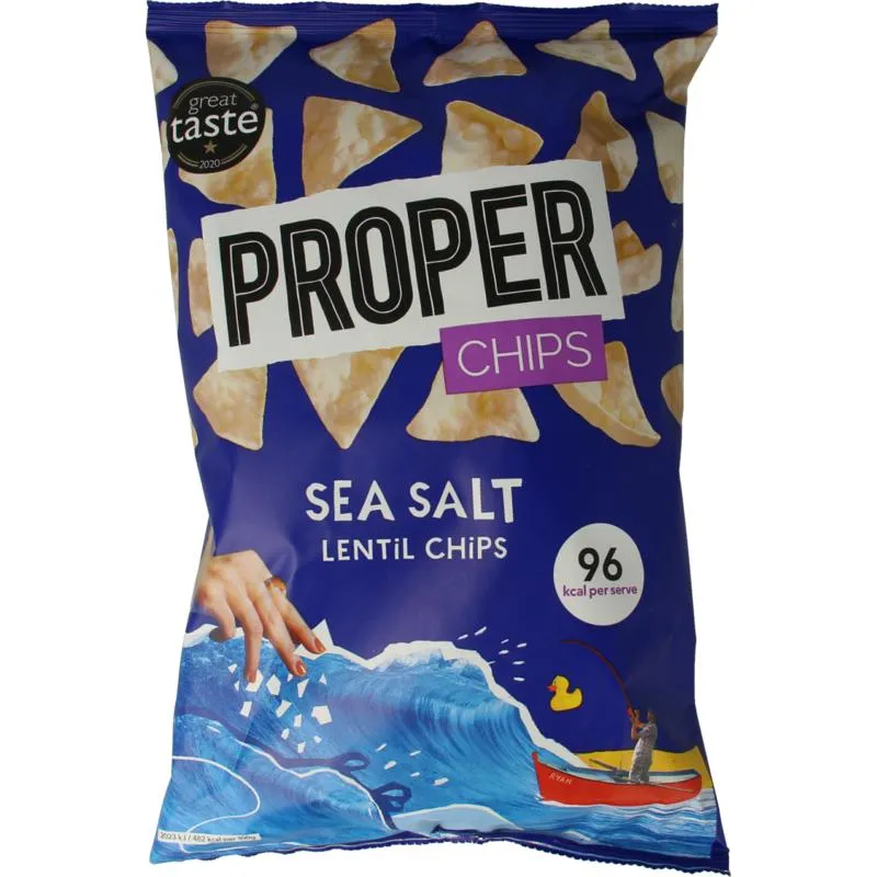 Proper Chips Sea Salt Glutenvrij (85 gr)